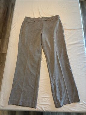 Studio Works Taupe Wide-Leg Dress Pants
